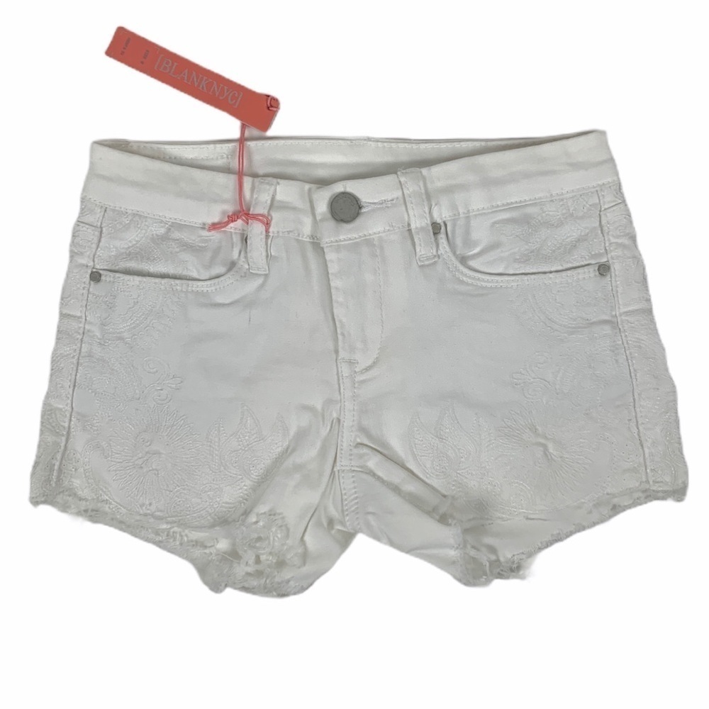 BLANK NYC WHITE DENMIN SHORTS- NWT